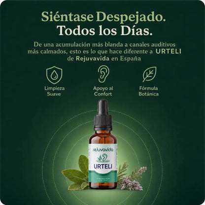 Urteli - elimina la cera acumulada - OFERTA 2X1