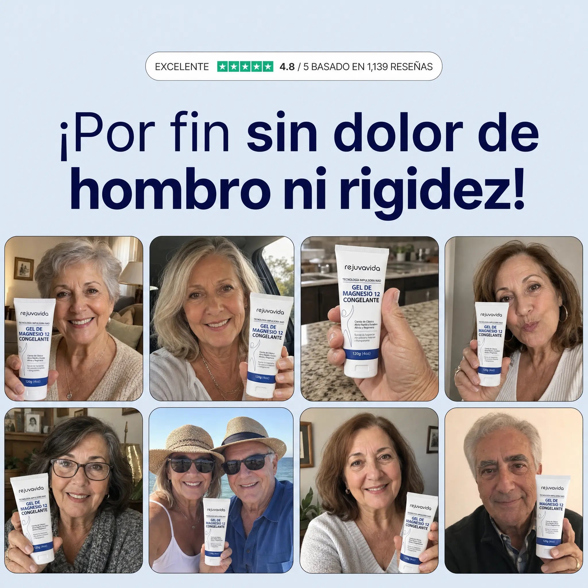 Magnesio Frío™ - Alivia el dolor de hombro