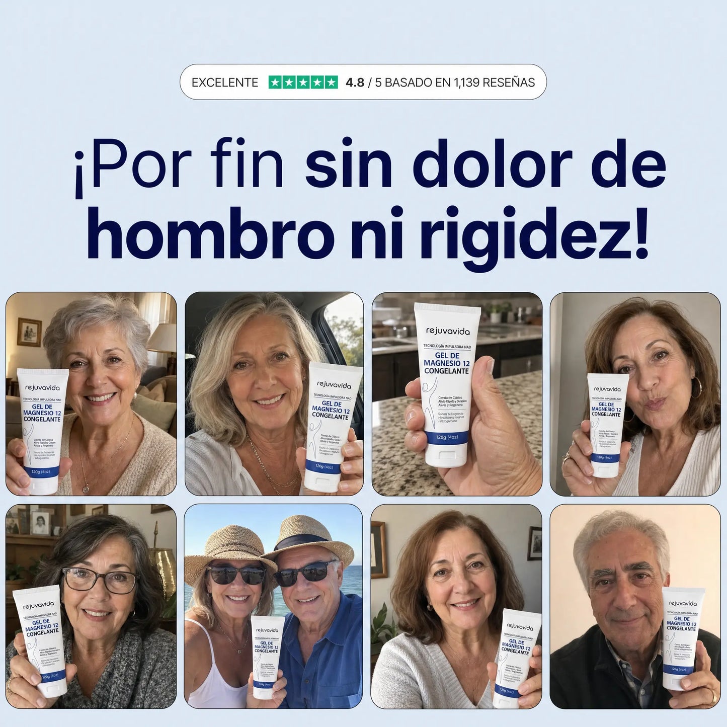 Magnesio Frío™ - Alivia el dolor de hombro