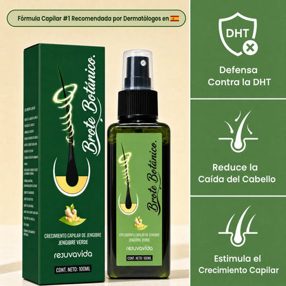 Menos caída del cabello en 26 días o menos