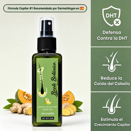 Menos caída del cabello en 26 días